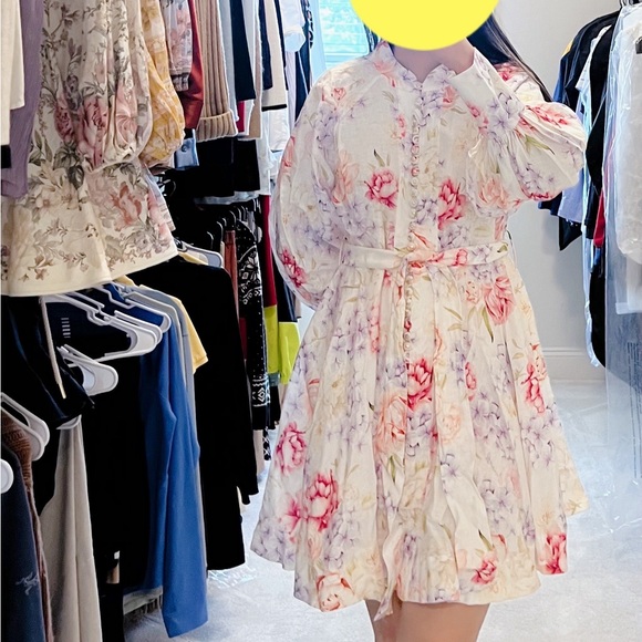 Zimmermann Mini Dress Size 2 - Picture 3 of 9